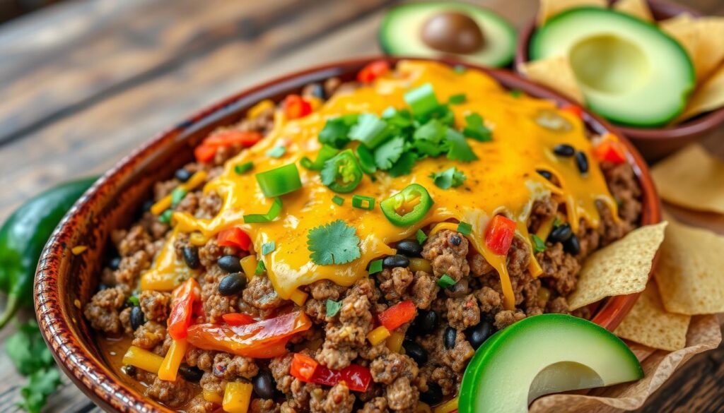 Mexican Ground Beef Casserole