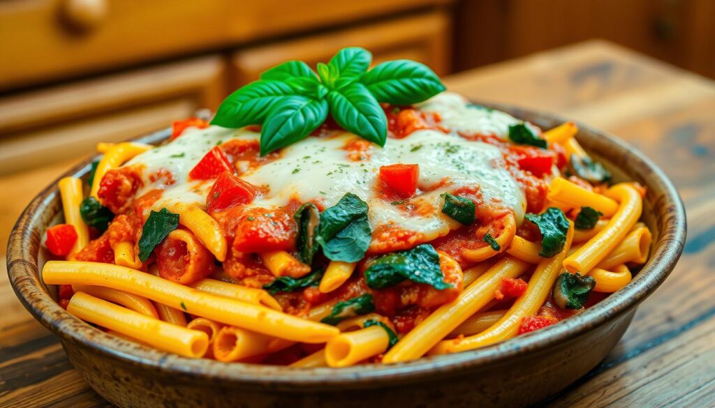 Vegetarian Baked Ziti