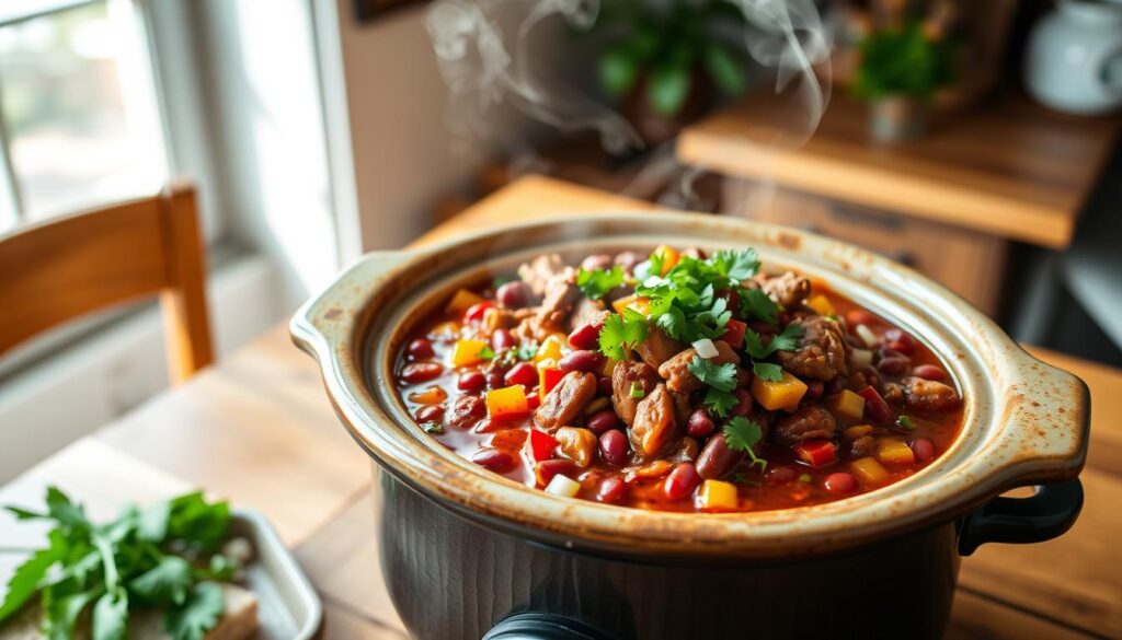 Venison Chili in Slow Cooker