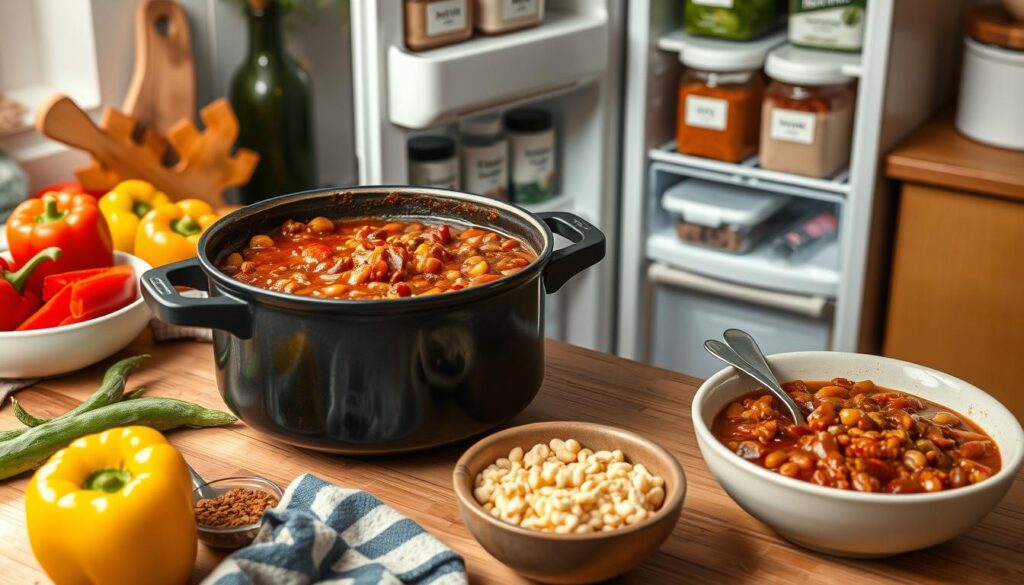 storing venison chili