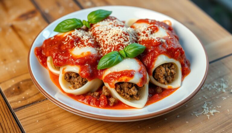 stuffed shells recipe with meat