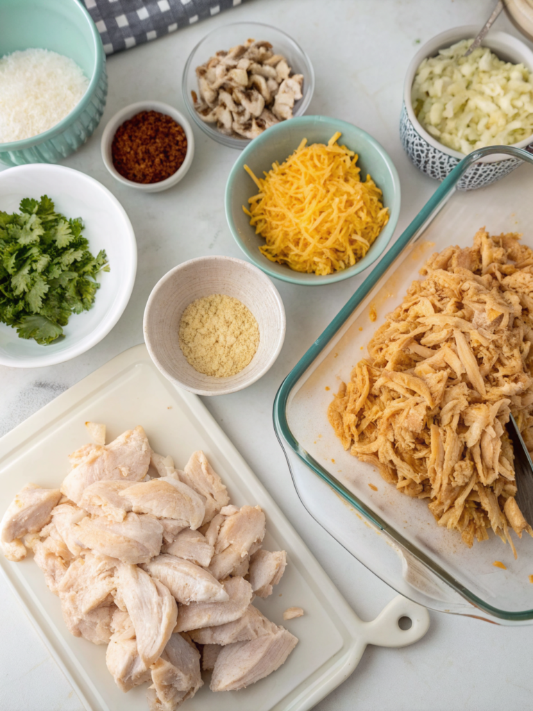 Shredded Chicken Recipes