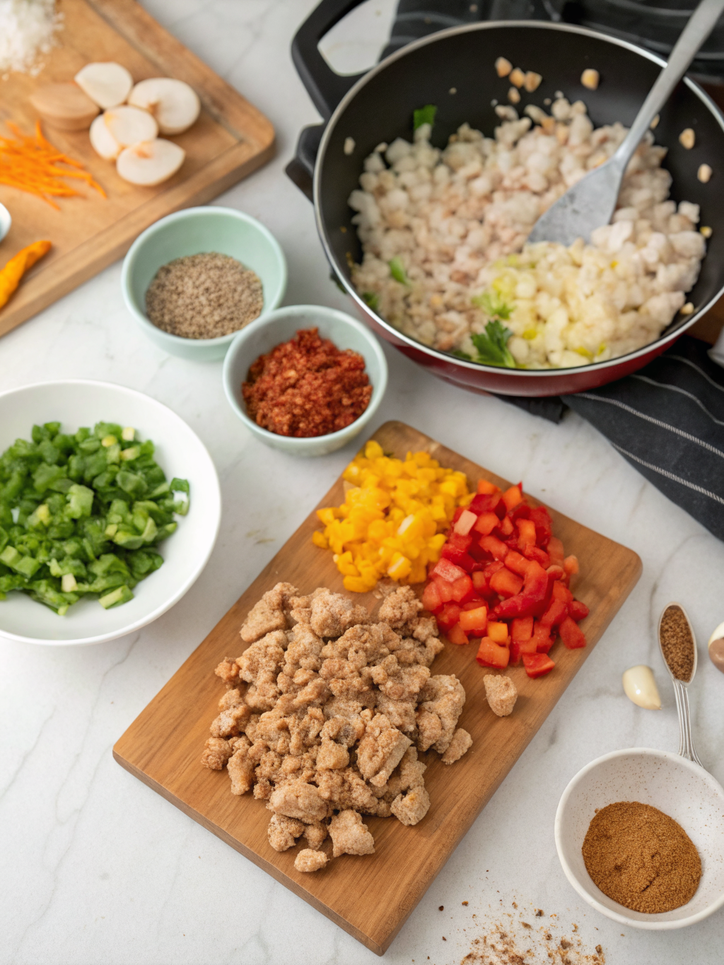ground chicken dinner ideas preparing steps