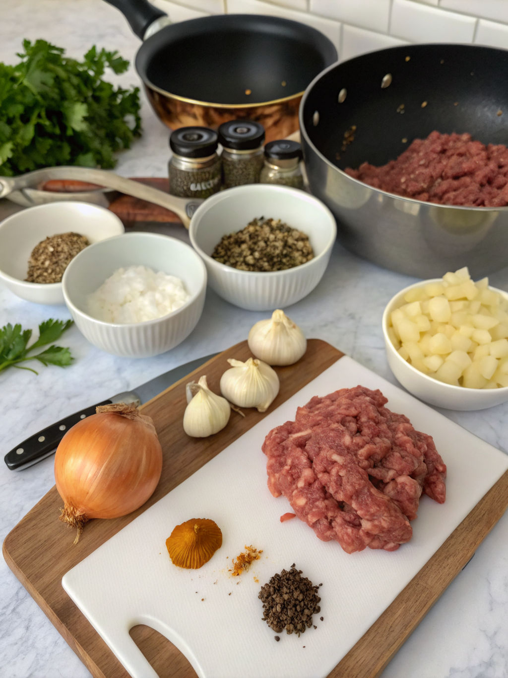 ground lamb recipes preparing steps