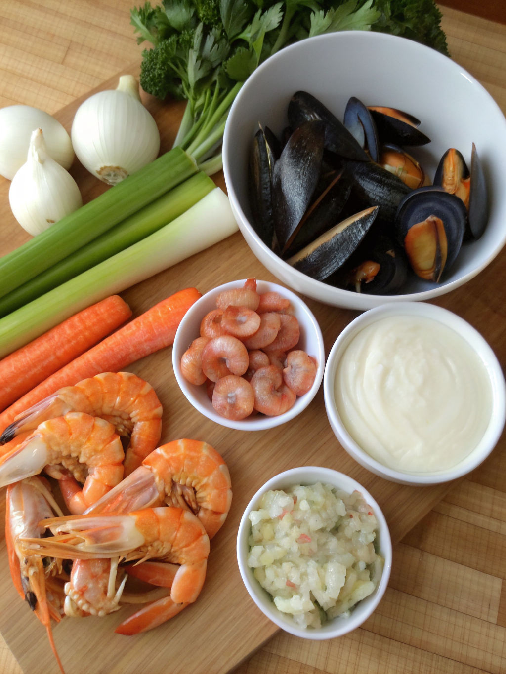 seafood bisque recipe ingredients